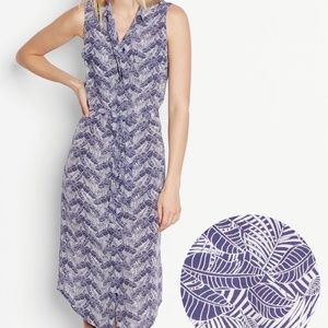 EQUIPMENT FEMME - TEGAN 100% SILK  DRESS